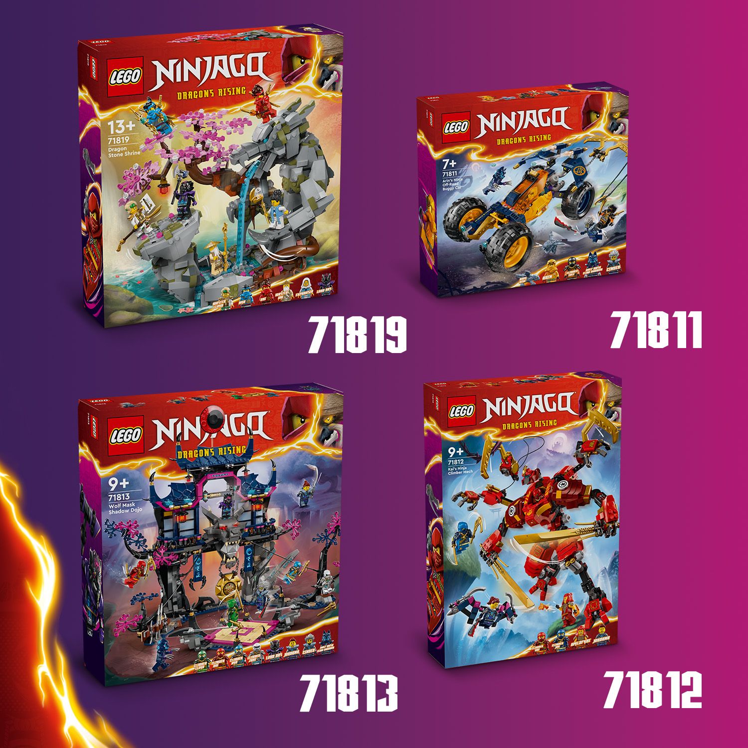 Posbírejte i další stavebnice LEGO® NINJAGO®