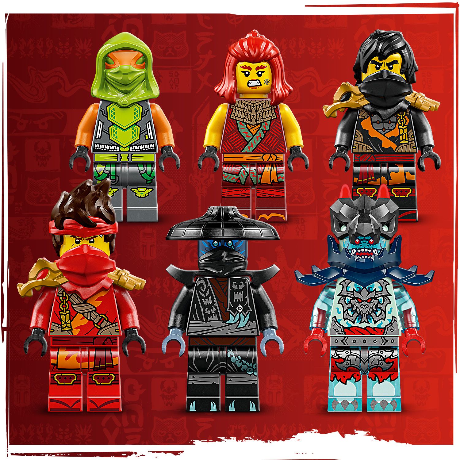 6 minifigurek NINJAGO®