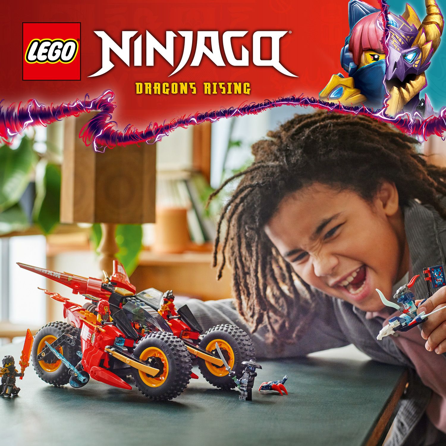 Stavebnice LEGO® NINJAGO® s vozidlem 3 v 1