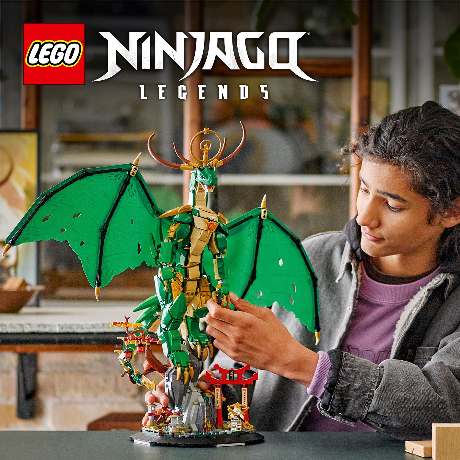 Majestátní model LEGO® NINJAGO® s drakem