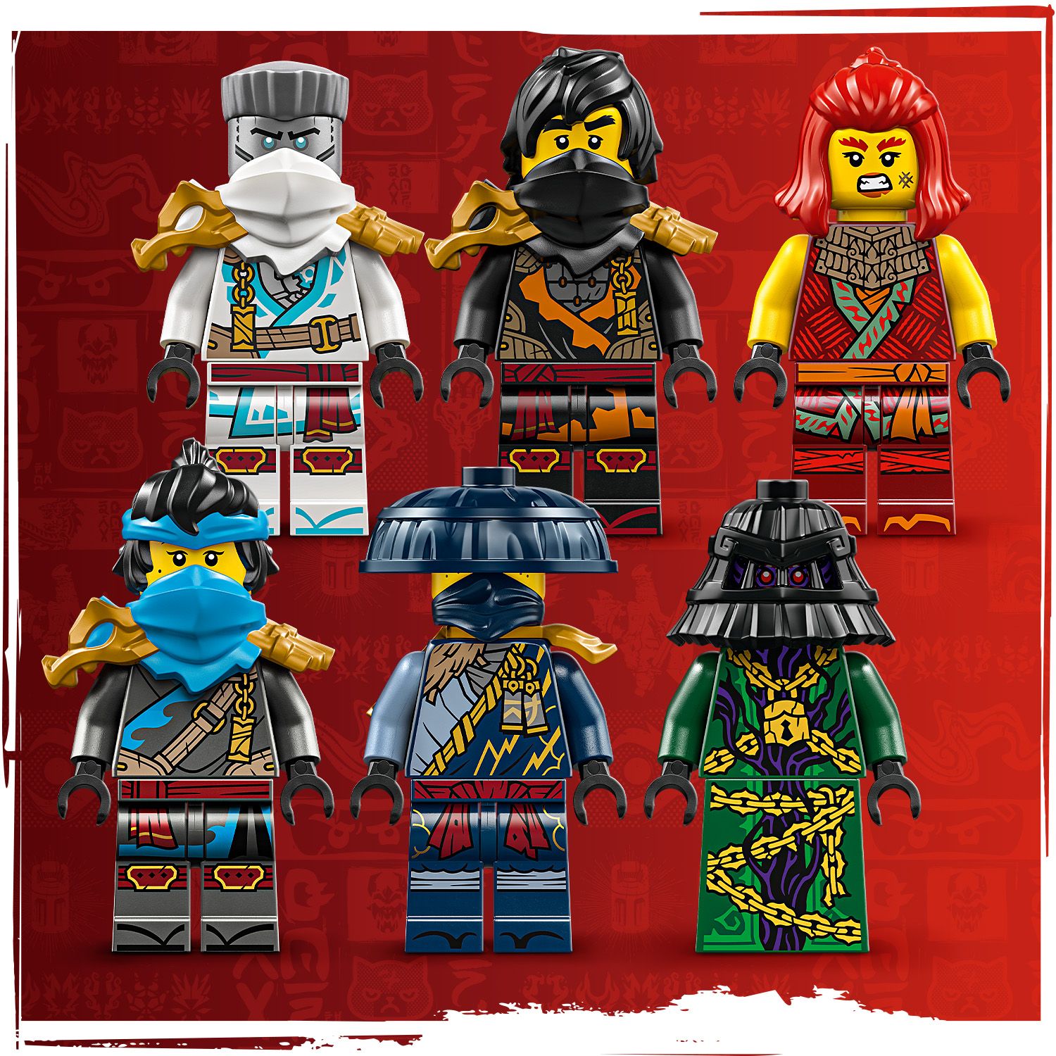 6 minifigurek NINJAGO®