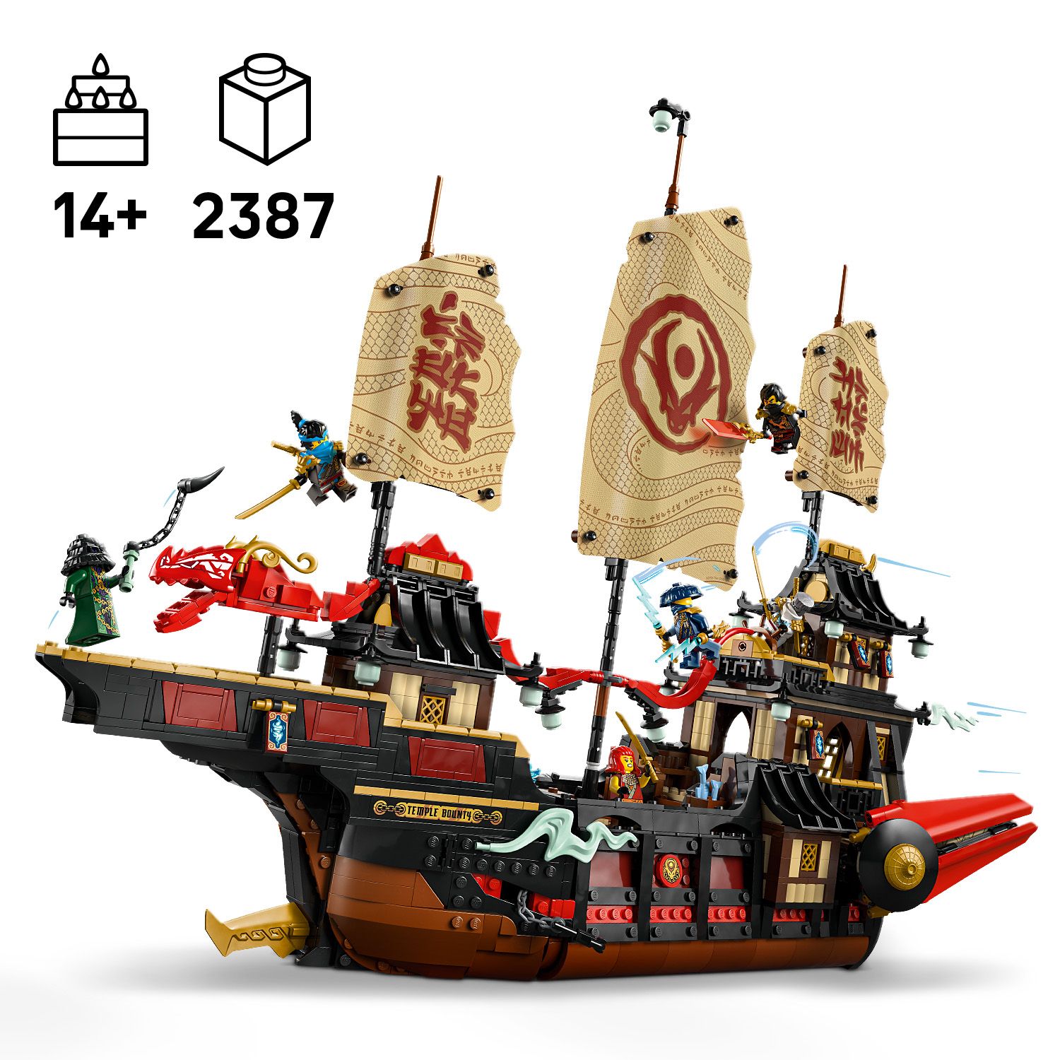 Nindžovská dobrodružství na širém moři!