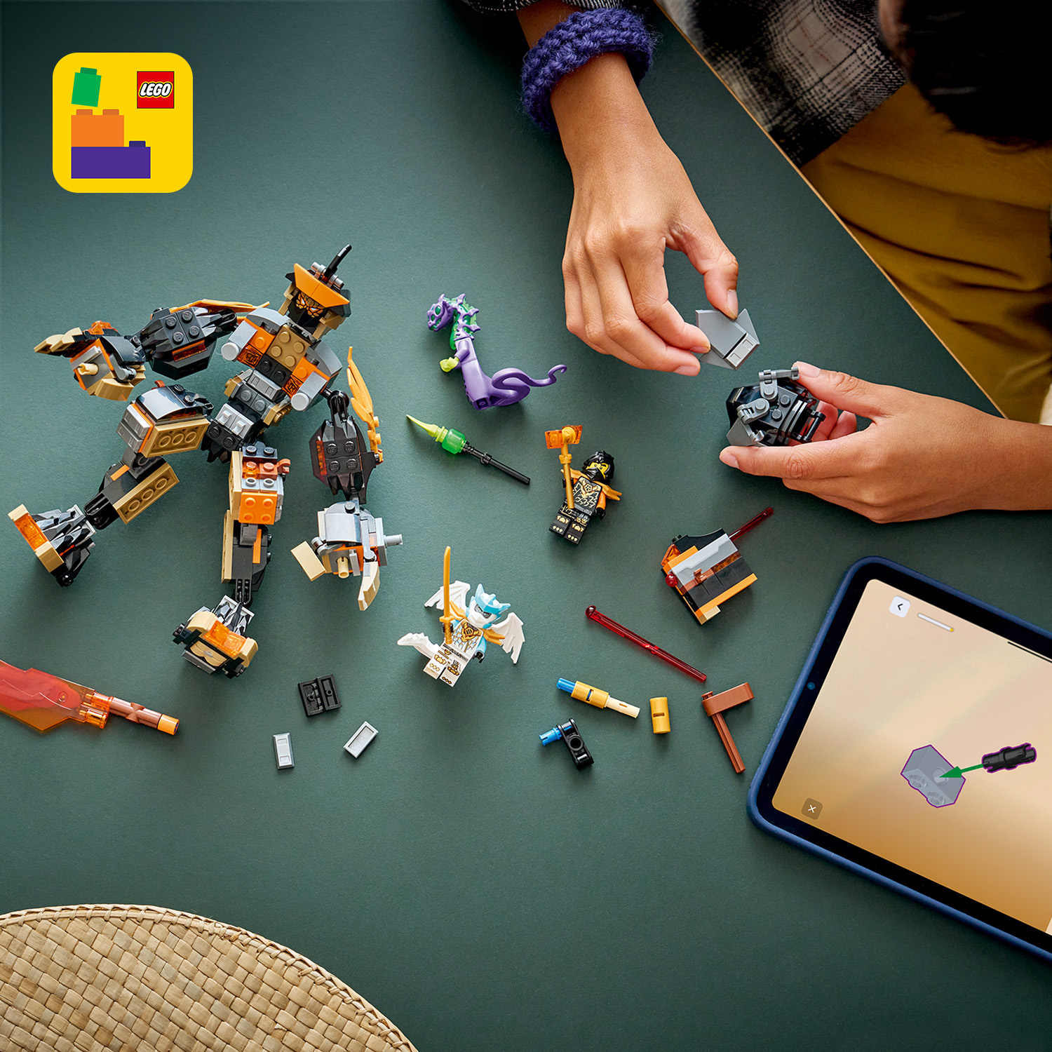 Včetně interaktivního návodu na stavění ve 3D