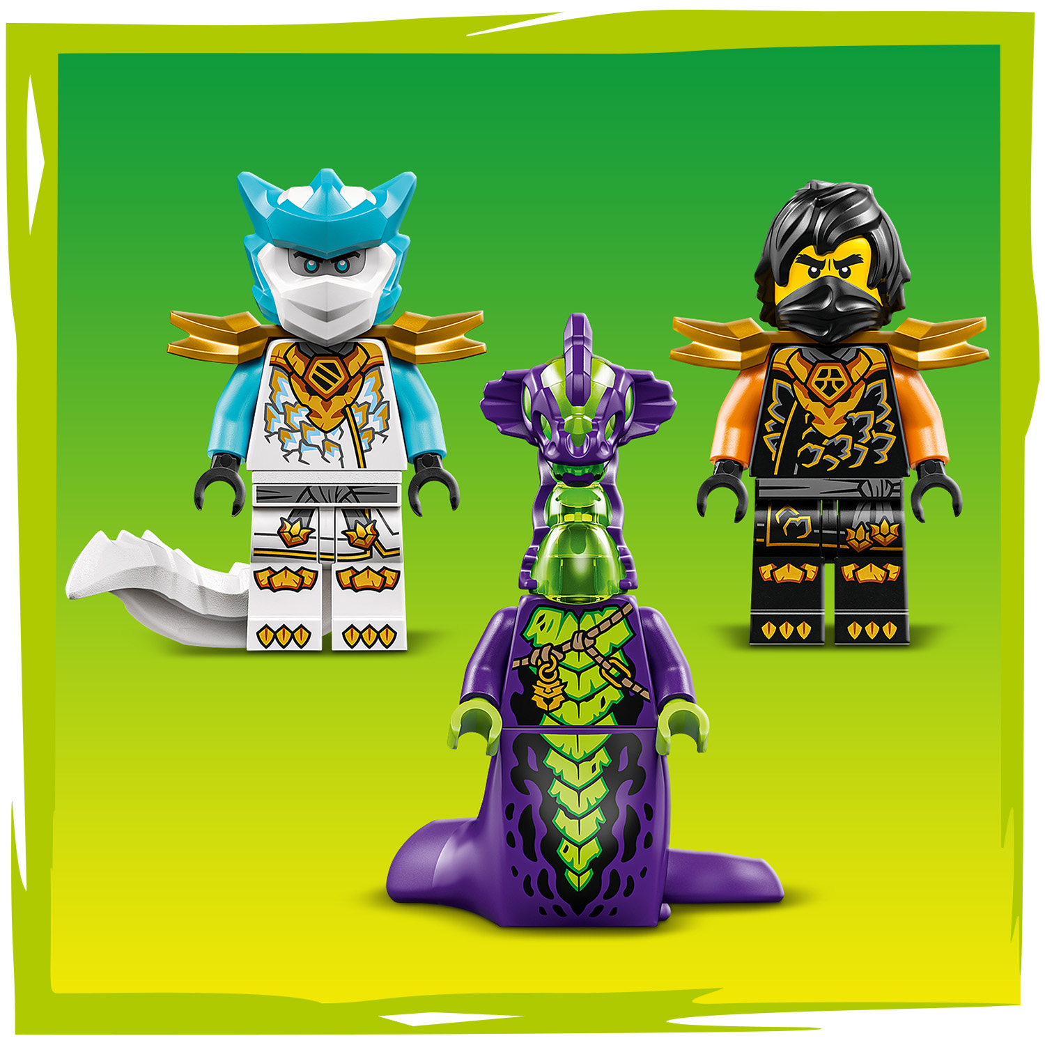 3 minifigurky NINJAGO®