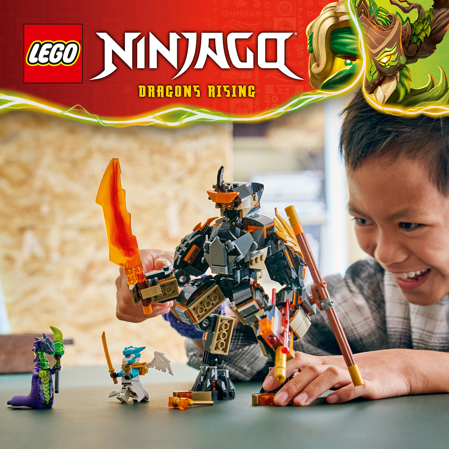 Akční stavebnice LEGO® NINJAGO® s robotem