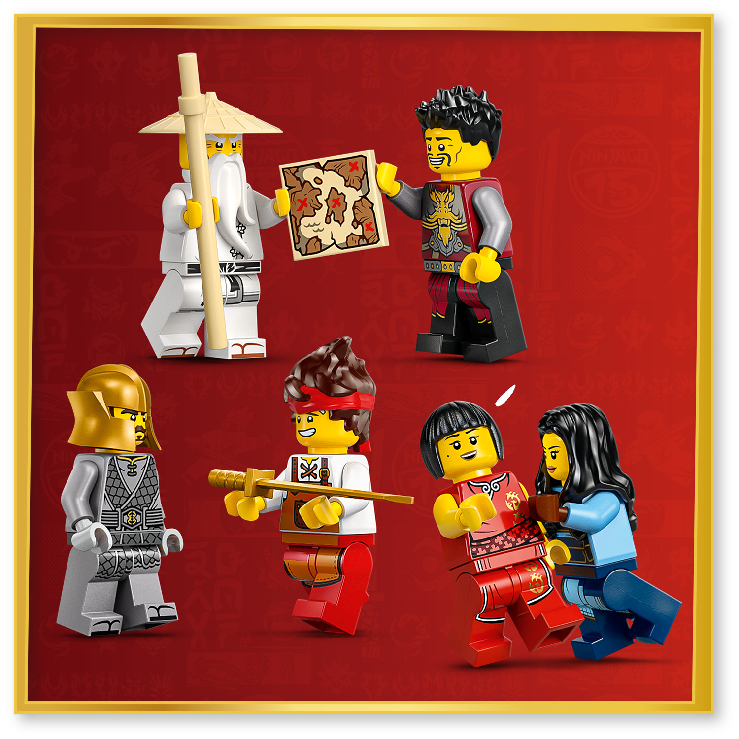6&nbsp;minifigurek NINJAGO®