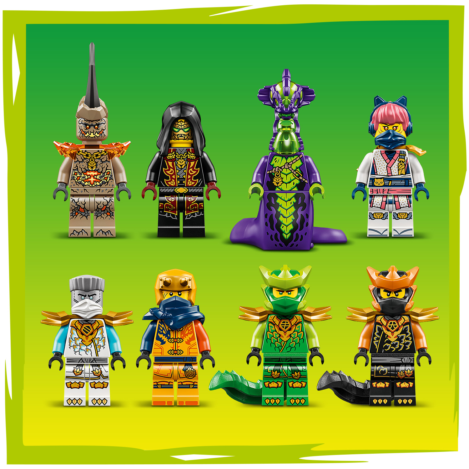 8 minifigurek NINJAGO®