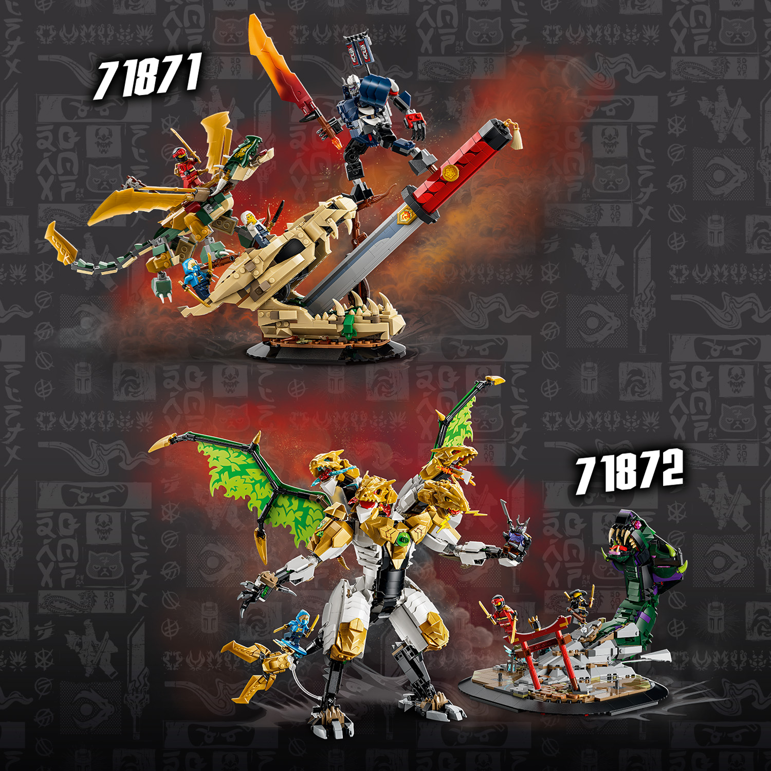 Další modely LEGO® NINJAGO® do sbírky