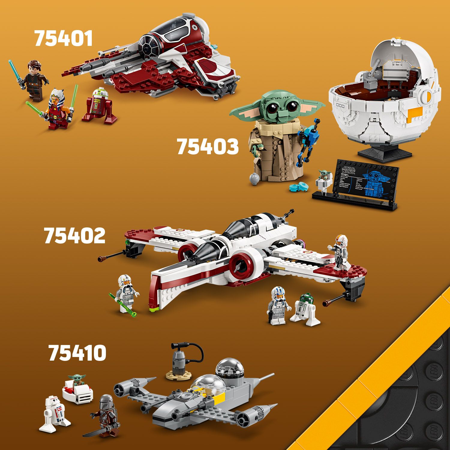 Prozkoumejte galaxii LEGO® Star Wars™