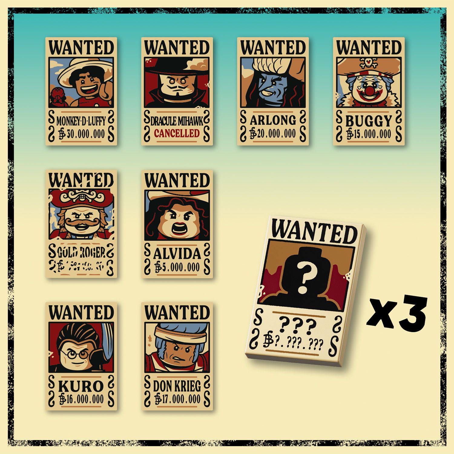 Plakáty hledaných osob