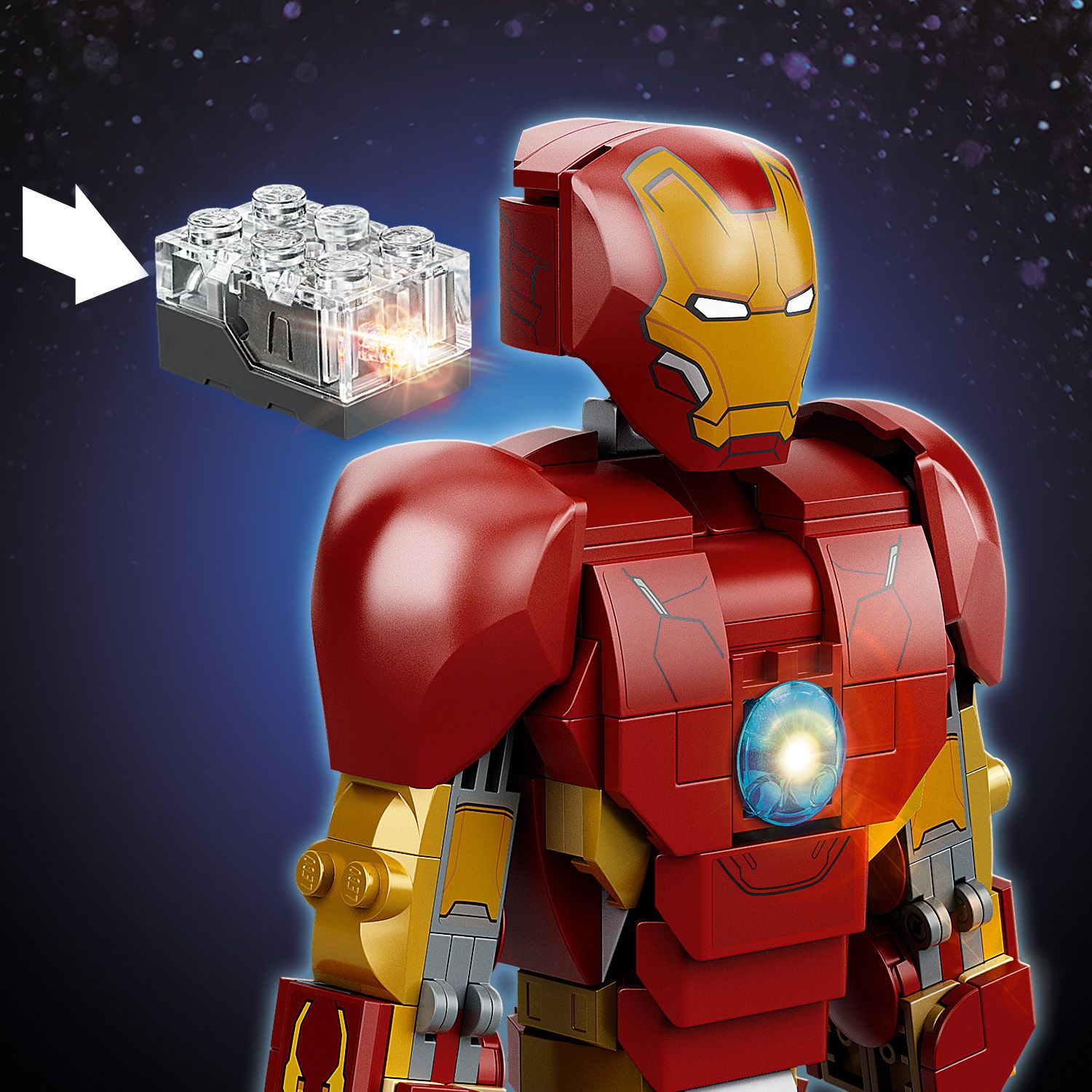 Rozsviťte Iron Manův reaktor