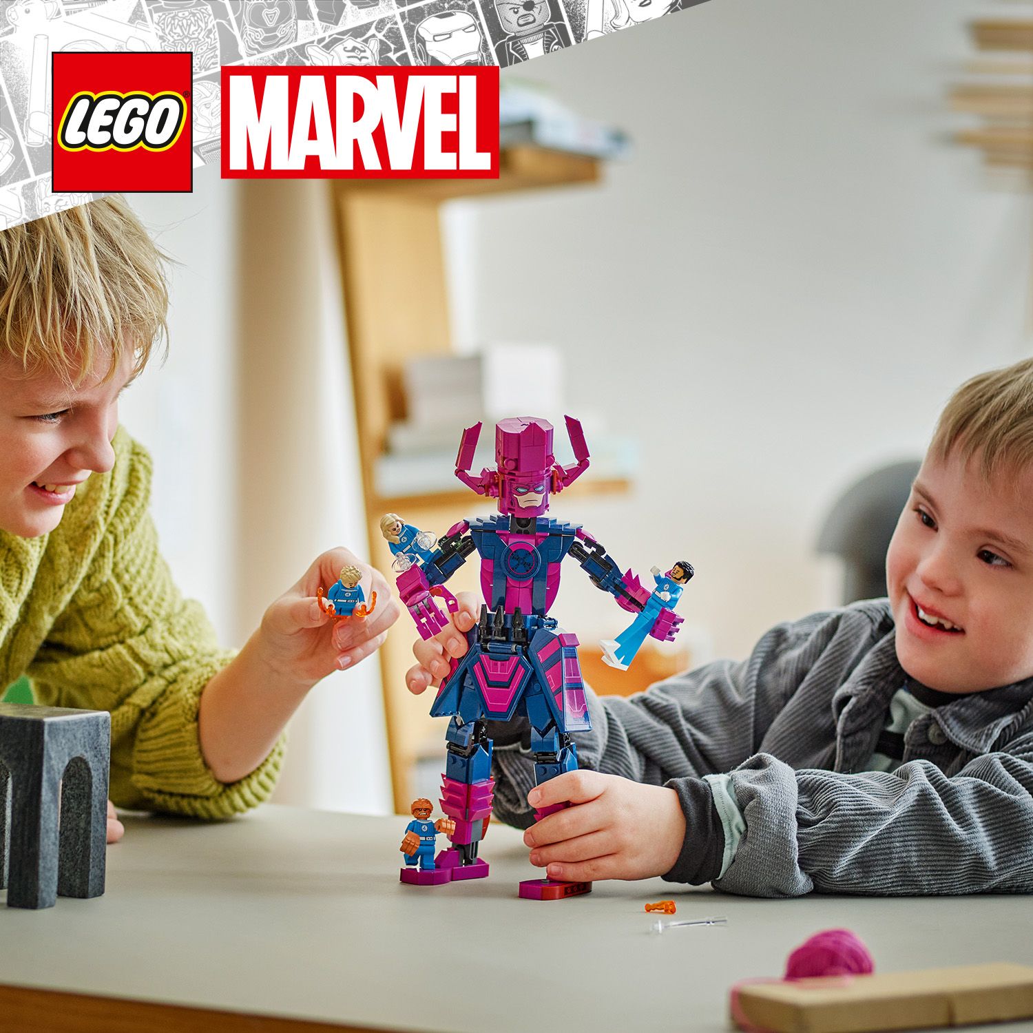První stavebnice LEGO® Fantastická čtyřka!