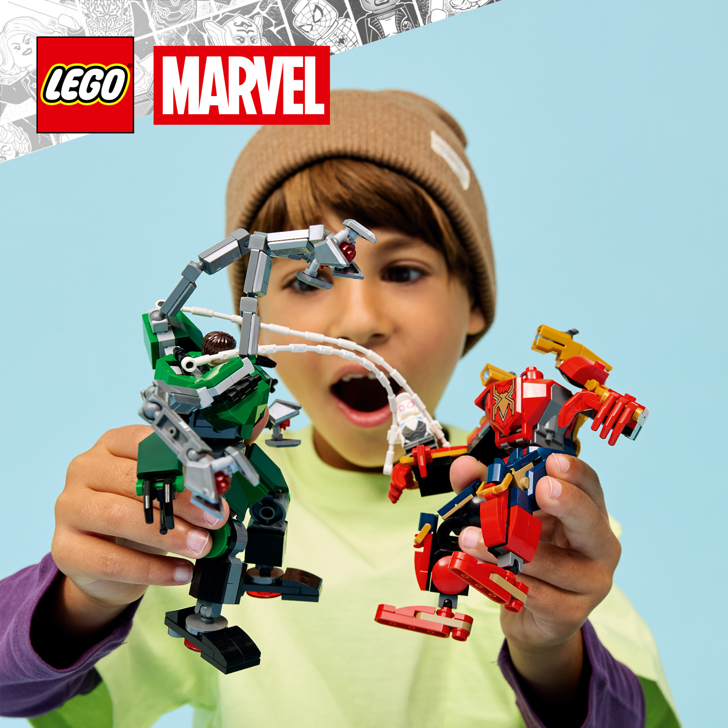 Superhrdinská akce – robot vs. robot