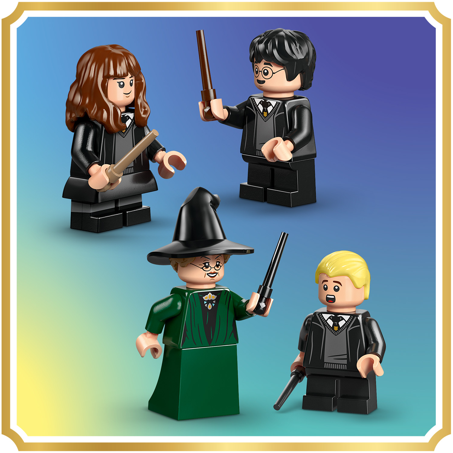 4 minifigurky LEGO® Harry Potter™