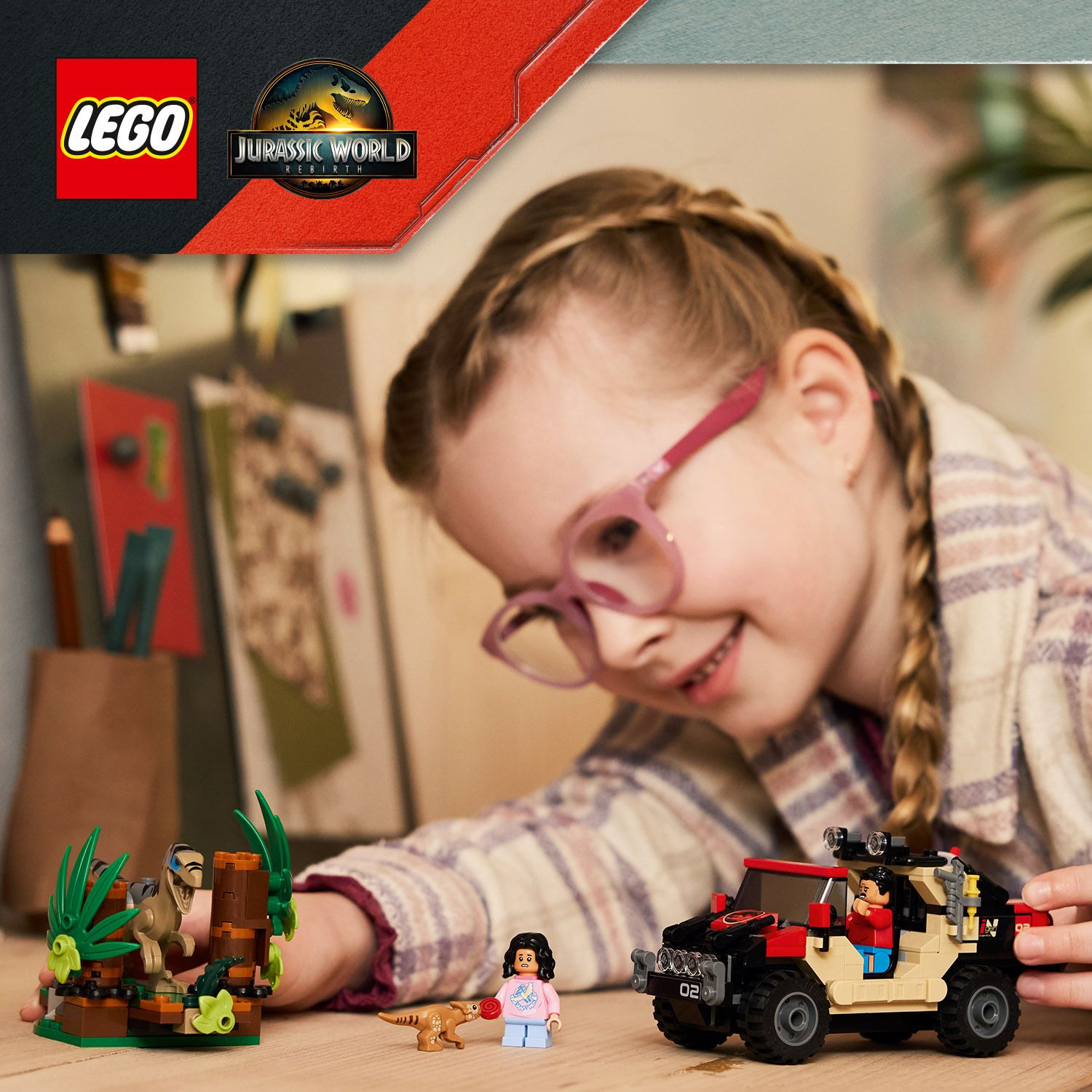 Stavebnice s dinosaury pro dobrodružné hraní