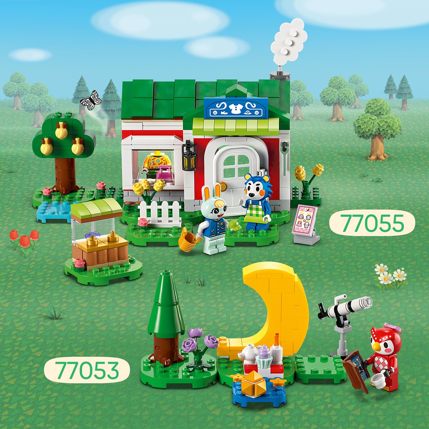 Rozšiřujte svět LEGO® Animal Crossing™