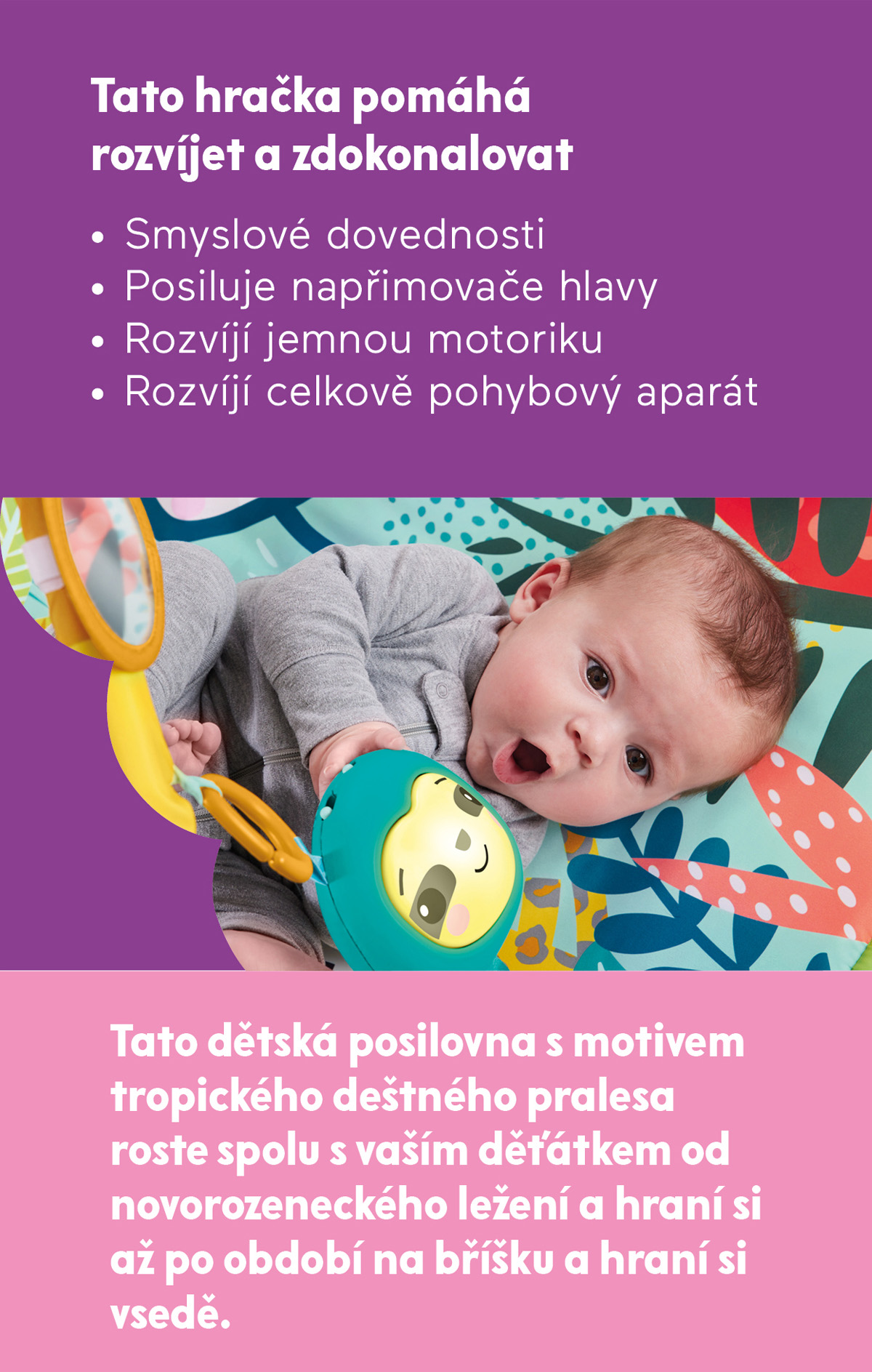 Fisher Price - hrací dečka