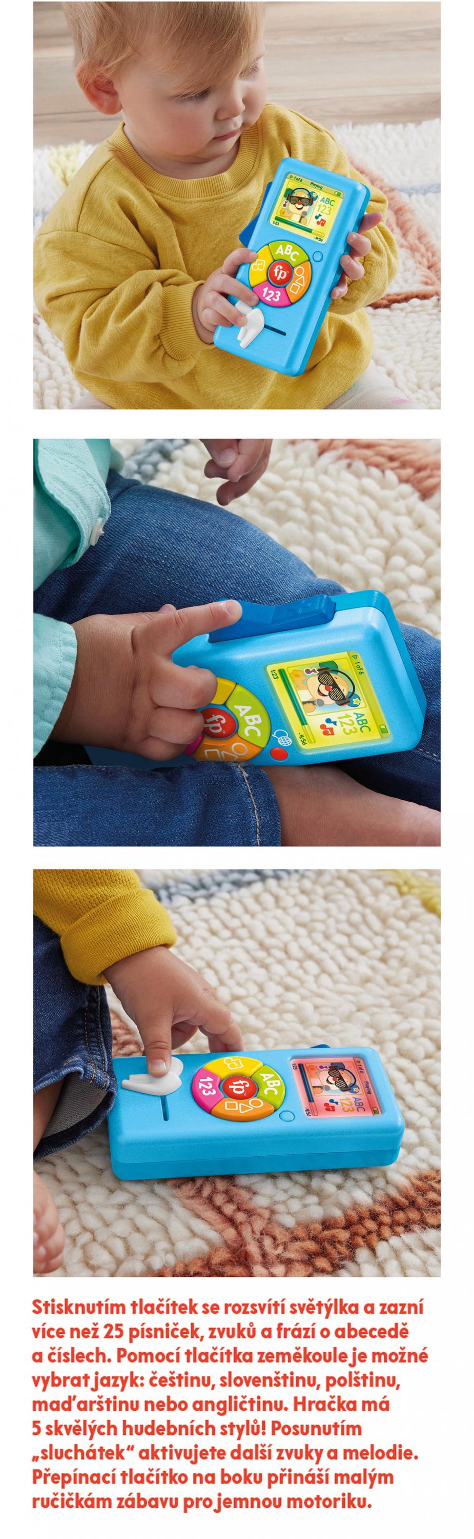 Fisher Price - pejskův hudební přehrávač